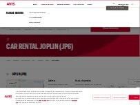 Website Screenshot Avis Car Rental