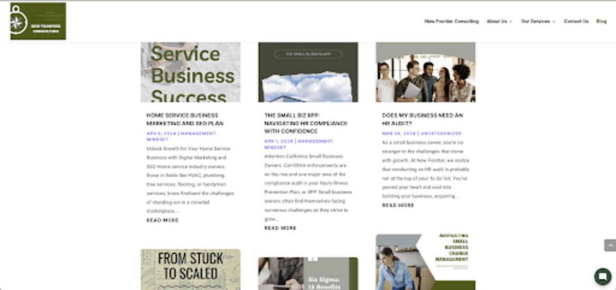 Images New Frontier Consulting