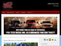 Screenshot for https://protechdiesel.biz