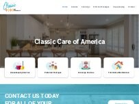 Website Screenshot Classic Care of America