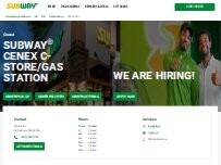 Website Screenshot Subway