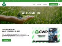 Website Screenshot Chambersburg Waste
