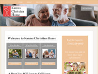Kansas Christian Home website screenshot