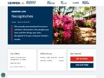 Website Screenshot Kemper Life