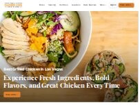 Website Screenshot Nevada Chicken Cafe
