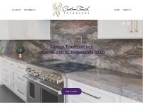 Website Screenshot Custom Touch Interiors