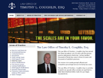 Coughlin  Timothy L Esq website screenshot