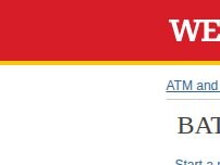 Website Screenshot Wells Fargo Bank