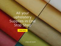 Santa Barbara Upholstery Supplies website screenshot