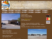 Central Arizona Block website screenshot