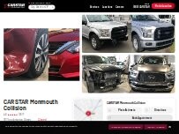 Website Screenshot CARSTAR Monmouth Collision