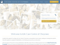 Screenshot for http://lifecarecenterofcheyenne.com/