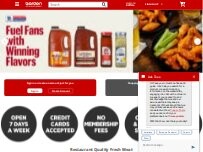 Website Screenshot Gordon Food Service Store