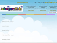 Adventure Kids website screenshot