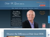 Website Screenshot Dale Greer DDS