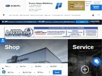 Website Screenshot Premier Subaru Middlebury