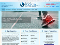 Screenshot for http://www.flintfeet.com