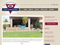 Screenshot for http://www.eldonnursingrehab.com/