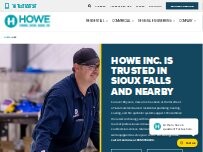 Website Screenshot Howe, Inc.