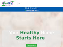K & L Chem-Dry website screenshot