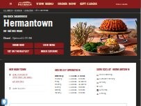 Website Screenshot Outback Steakhouse