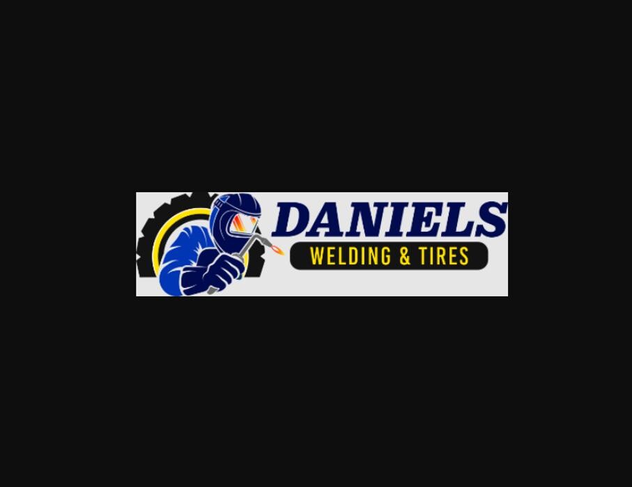 Daniels Welding and Tires Logo