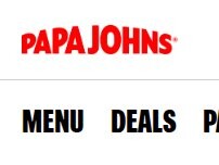 Website Screenshot Papa Johns Pizza