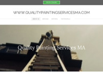 Quality Painting Services MA website screenshot
