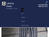 Liberty Hose & Supply Inc website screenshot