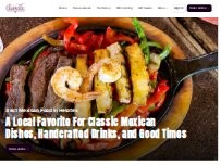 Website Screenshot El Chaparral Mexican Restaurant - Helotes