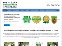 Screenshot for http://djslawnsprinklers.com/