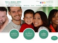 Website Screenshot Vidya Reddy, DMD