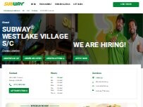 Website Screenshot Subway