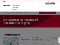 Website Screenshot Avis Car Rental