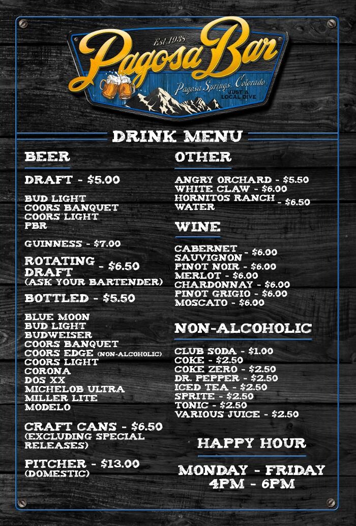 Images Pagosa Bar