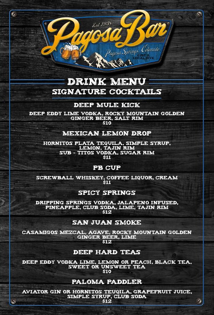 Images Pagosa Bar