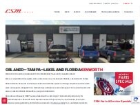 Website Screenshot Lakeland Florida Kenworth