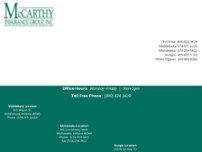 Screenshot for https://www.mccarthyins.com/