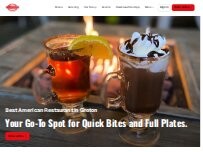 Website Screenshot The Spot Cafe