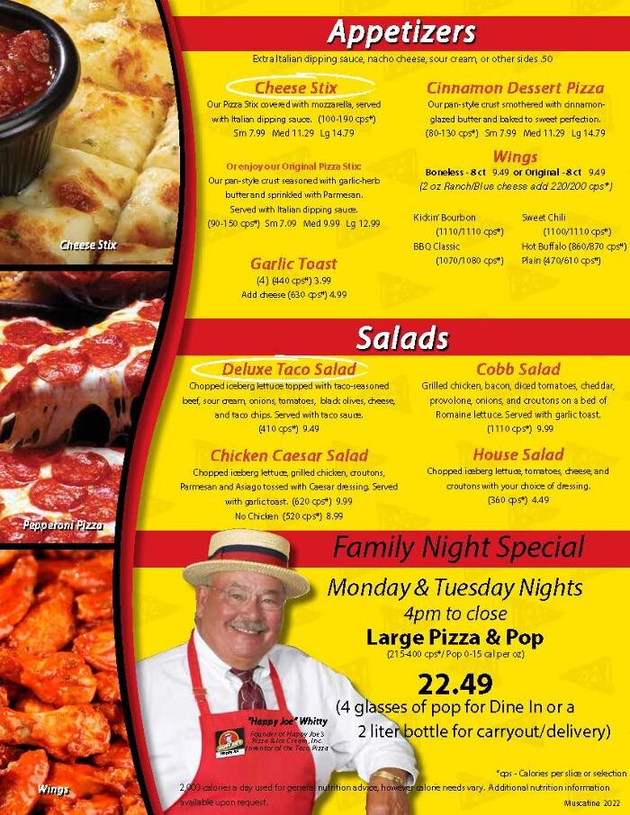 Images Happy Joe's Pizza & Ice Cream - Muscatine- Grandview
