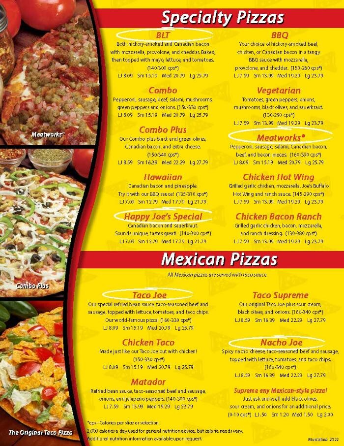Images Happy Joe's Pizza & Ice Cream - Muscatine- Grandview