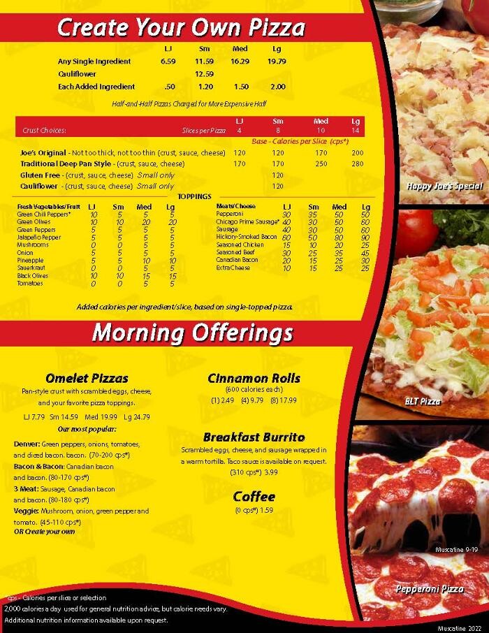 Images Happy Joe's Pizza & Ice Cream - Muscatine- Grandview