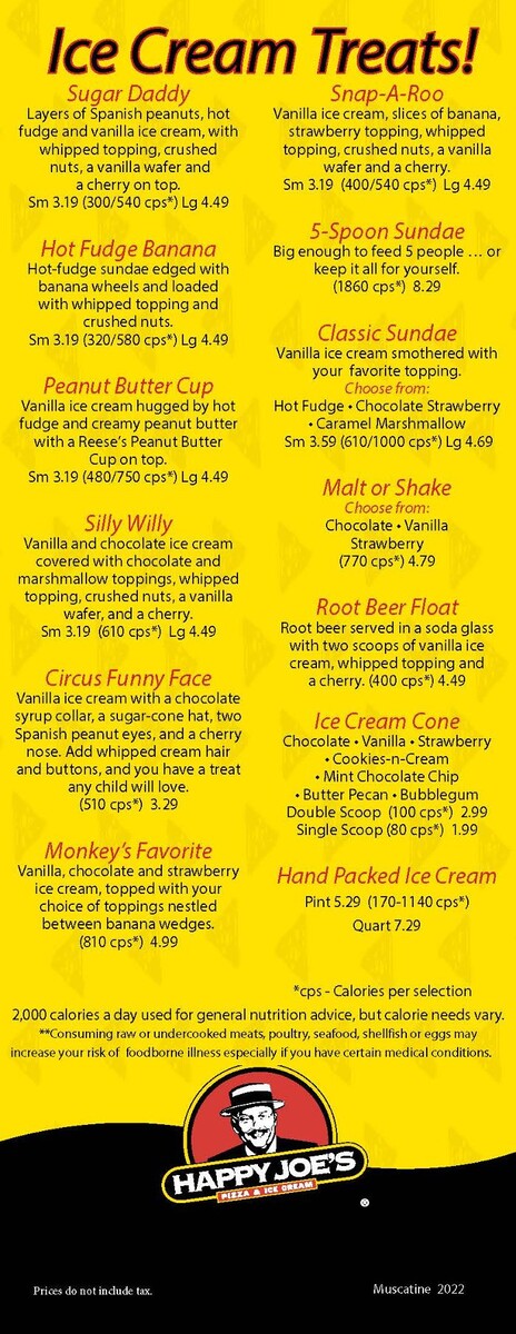 Images Happy Joe's Pizza & Ice Cream - Muscatine- Grandview
