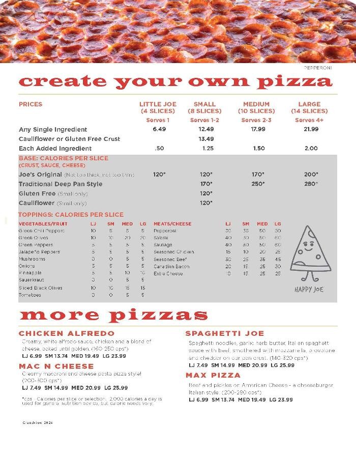 Images Happy Joe's Pizza & Ice Cream - Muscatine- Grandview