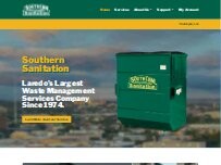 Website Screenshot Southern Sanitation