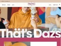 Website Screenshot Häagen-Dazs