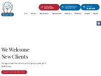 Website Screenshot Shirley Veterinary Hospital