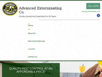 Screenshot for http://www.advancedextermination.com