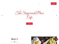 Website Screenshot Stagecoach Place Café