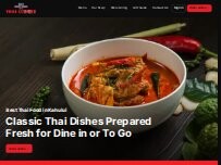Website Screenshot Tiki Tiki Thai Cuisine